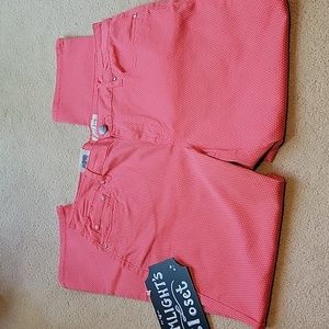 Earl Jeans Polka Dot Jeans 12 Pink White New